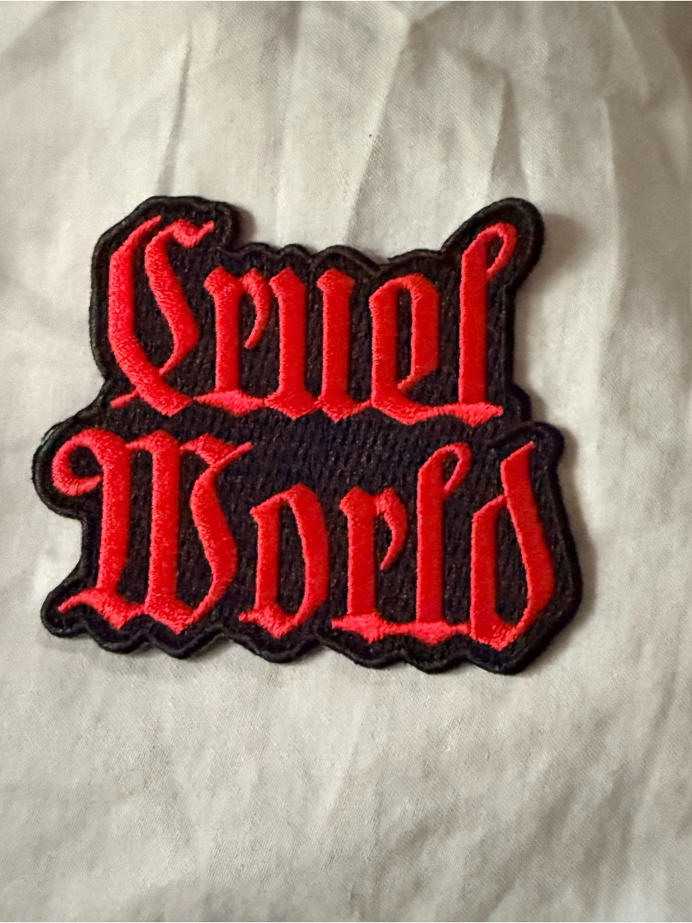 NWT Official Cruel World Festival Patch 2023